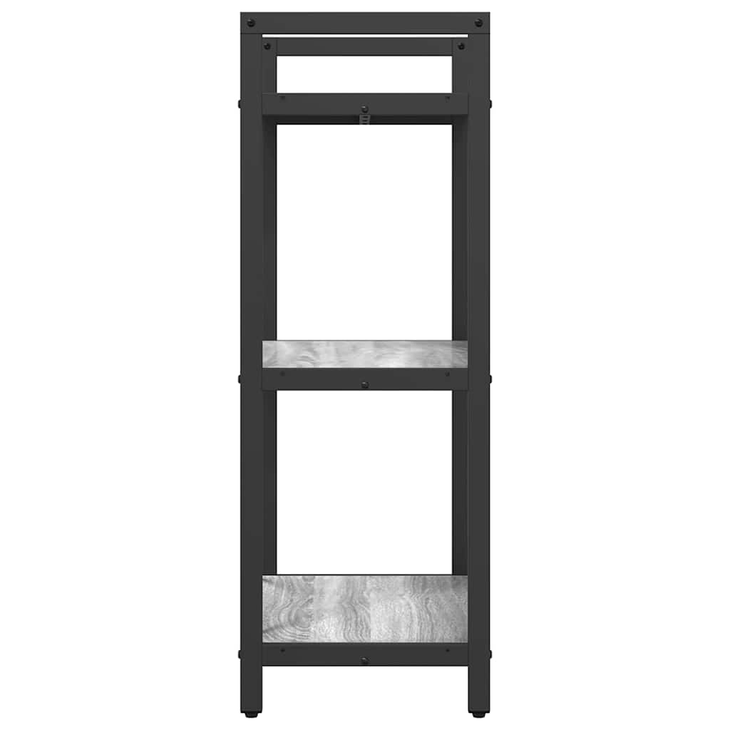 Boekenkast Grijs Sonoma 56 x 34 x 96 cm Bewerkt hout is nu te koop bij PeponiXL, paradijselijk wonen!