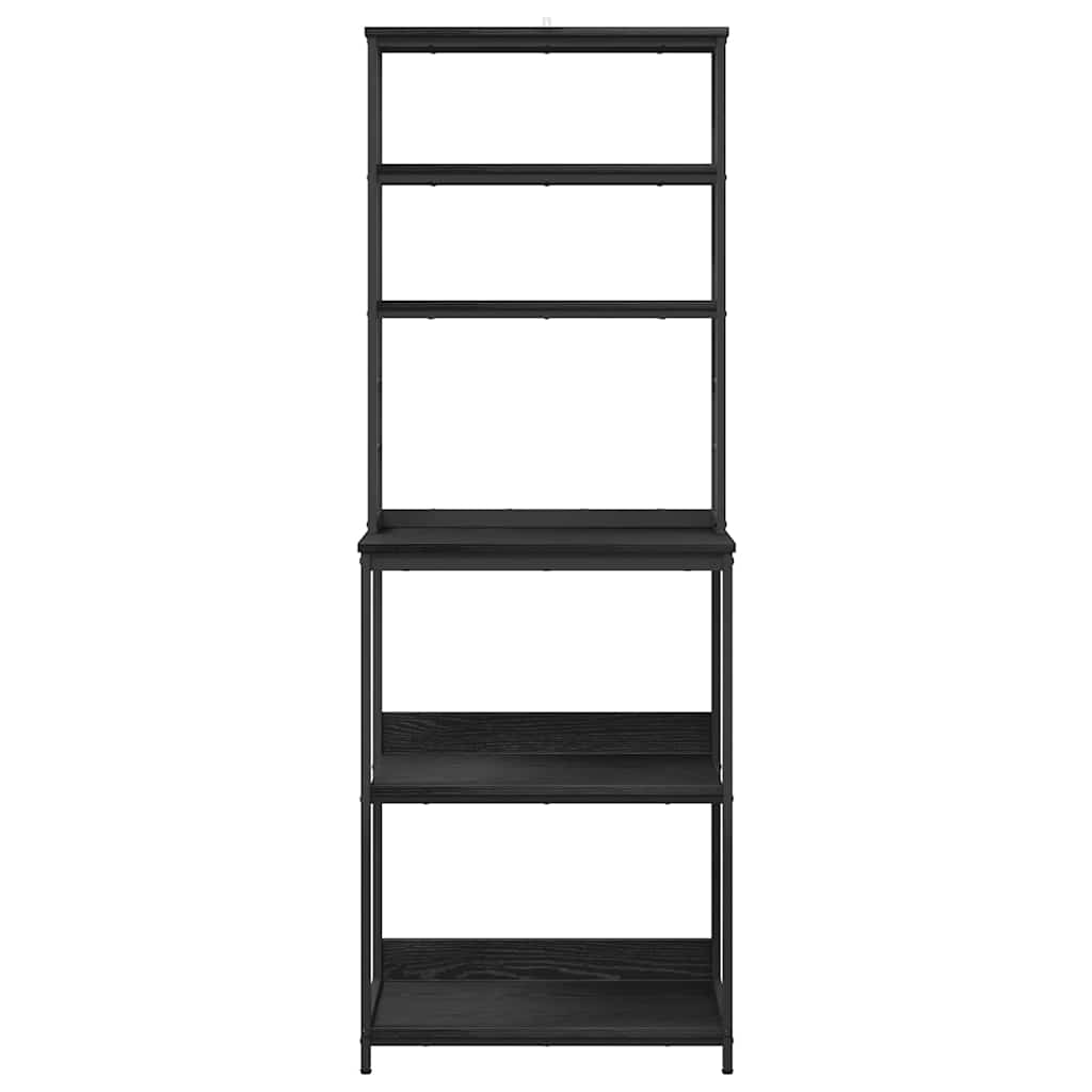 Keukenplank Zwart Eiken 60 x 40 x 168 cm Bewerkt hout is nu te koop bij PeponiXL, paradijselijk wonen!