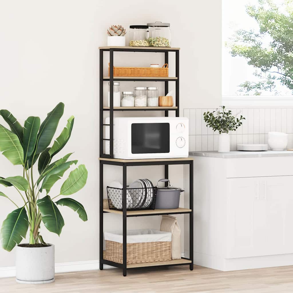 Keukenplank Sonoma Eiken 60 x 40 x 168 cm Bewerkt hout is nu te koop bij PeponiXL, paradijselijk wonen!