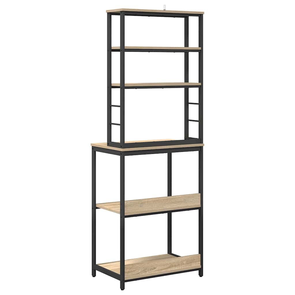 Keukenplank Sonoma Eiken 60 x 40 x 168 cm Bewerkt hout is nu te koop bij PeponiXL, paradijselijk wonen!