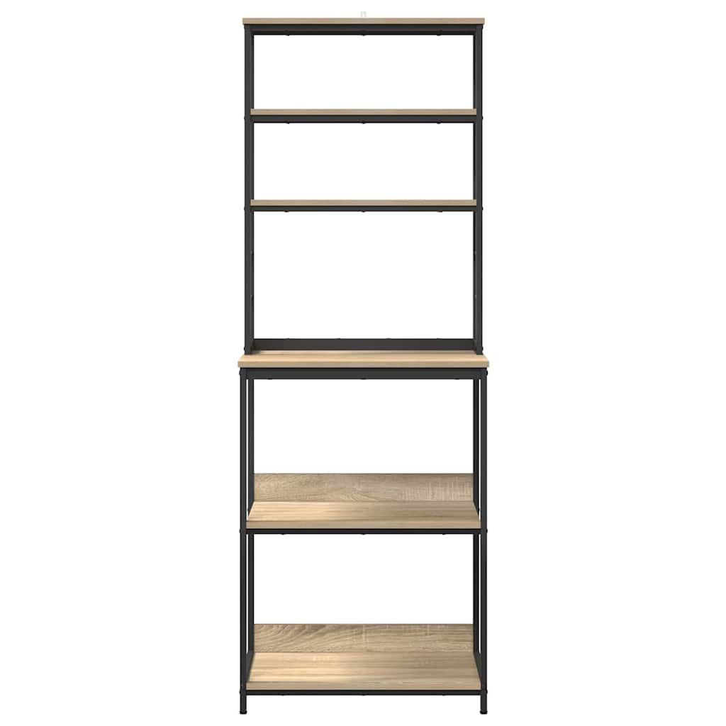 Keukenplank Sonoma Eiken 60 x 40 x 168 cm Bewerkt hout is nu te koop bij PeponiXL, paradijselijk wonen!