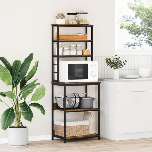 Keukenplank Gerookt eiken 60 x 40 x 168 cm Bewerkt hout is nu te koop bij PeponiXL, paradijselijk wonen!