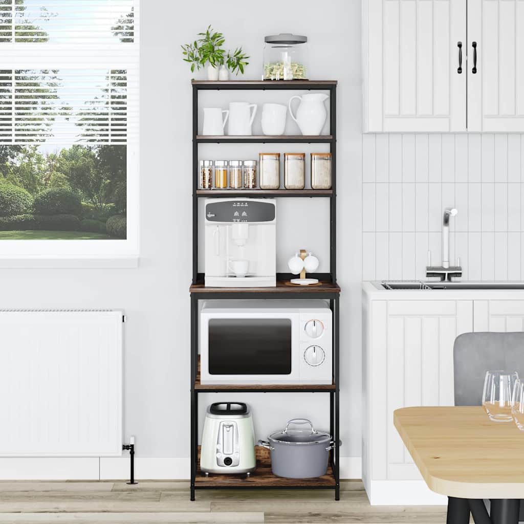 Keukenplank Gerookt eiken 60 x 40 x 168 cm Bewerkt hout is nu te koop bij PeponiXL, paradijselijk wonen!