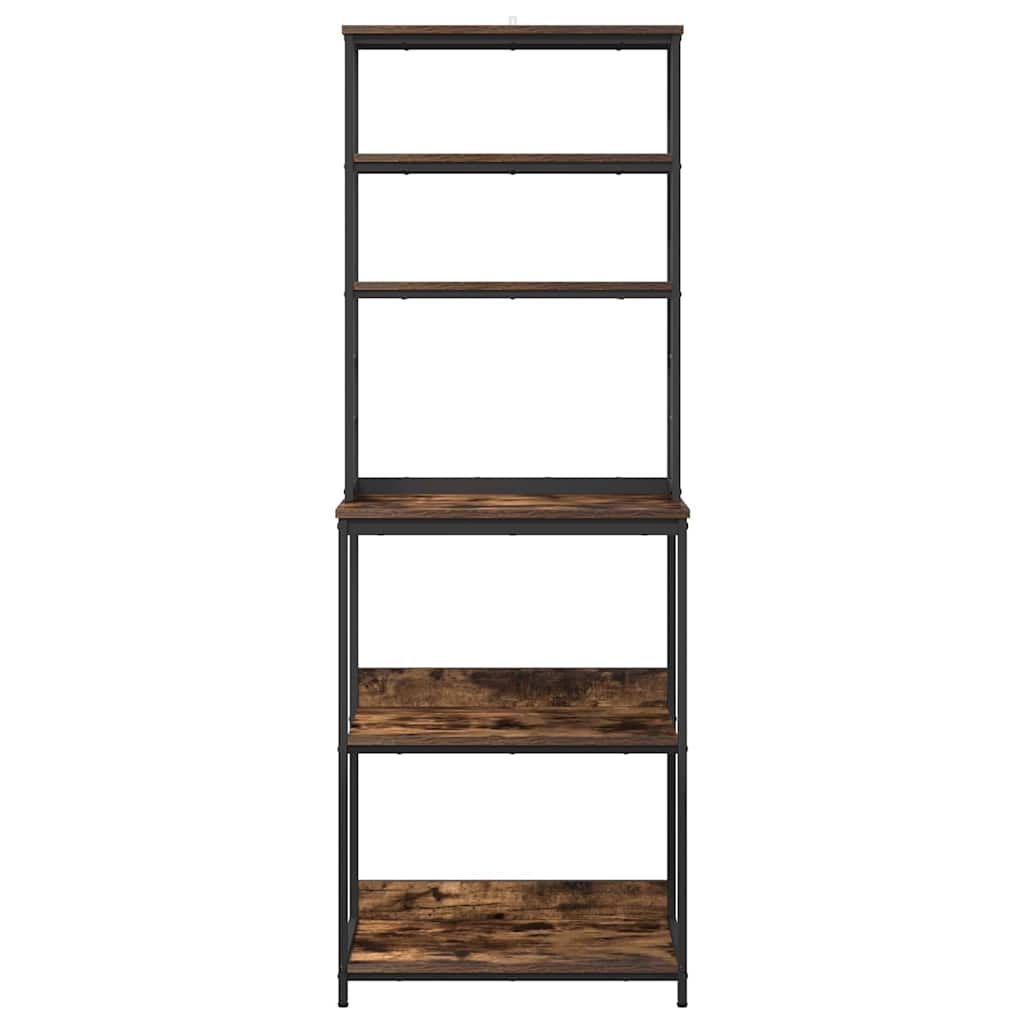 Keukenplank Gerookt eiken 60 x 40 x 168 cm Bewerkt hout is nu te koop bij PeponiXL, paradijselijk wonen!