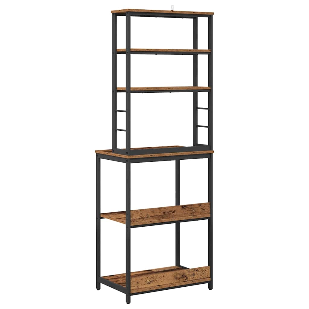 Keukenplank Oud Hout 60 x 40 x 168 cm Bewerkt hout is nu te koop bij PeponiXL, paradijselijk wonen!