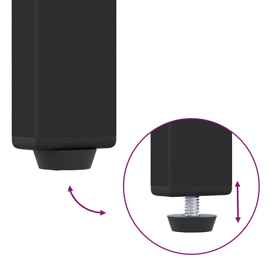 Keukenplank Zwart Eiken 80 x 40 x 168 cm Bewerkt hout is nu te koop bij PeponiXL, paradijselijk wonen!