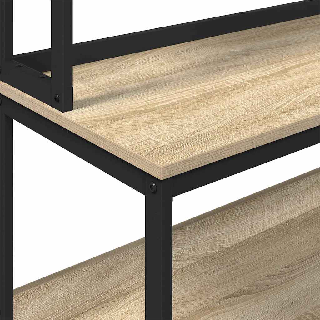 Keukenplank Sonoma Eiken 80 x 40 x 168 cm Bewerkt hout is nu te koop bij PeponiXL, paradijselijk wonen!