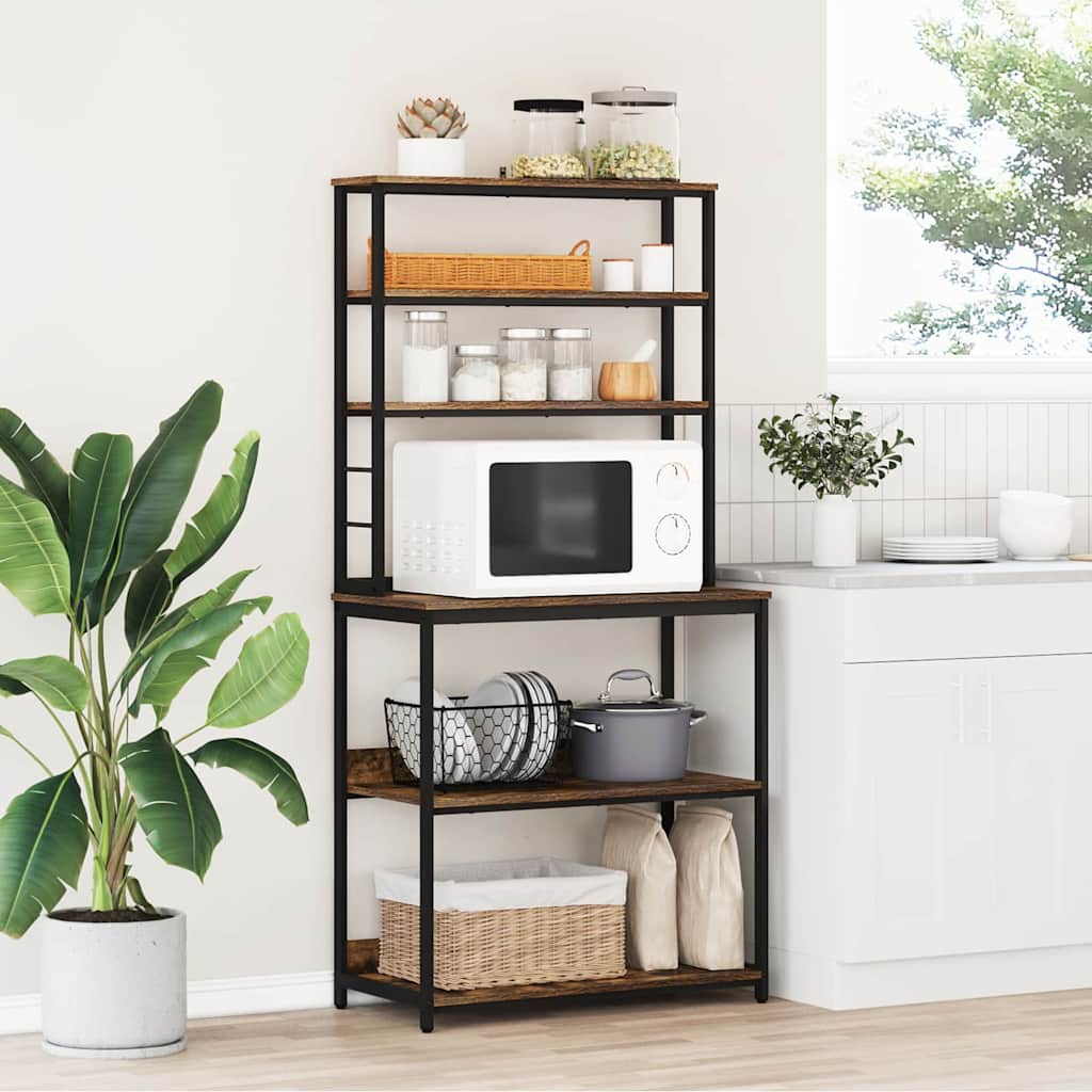 Keukenplank Gerookt eiken 80 x 40 x 168 cm Bewerkt hout is nu te koop bij PeponiXL, paradijselijk wonen!