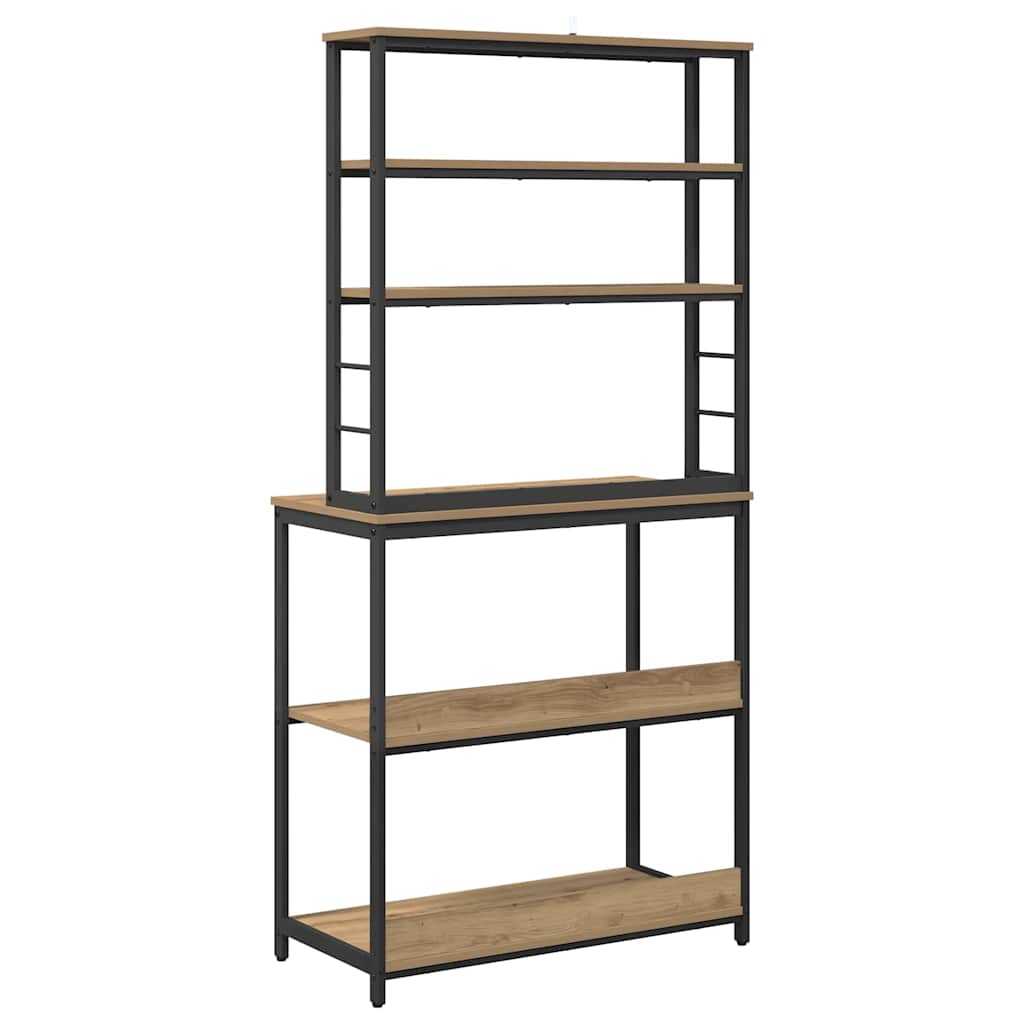 Keukenplank Artisan Eiken 80 x 40 x 168 cm Bewerkt hout is nu te koop bij PeponiXL, paradijselijk wonen!