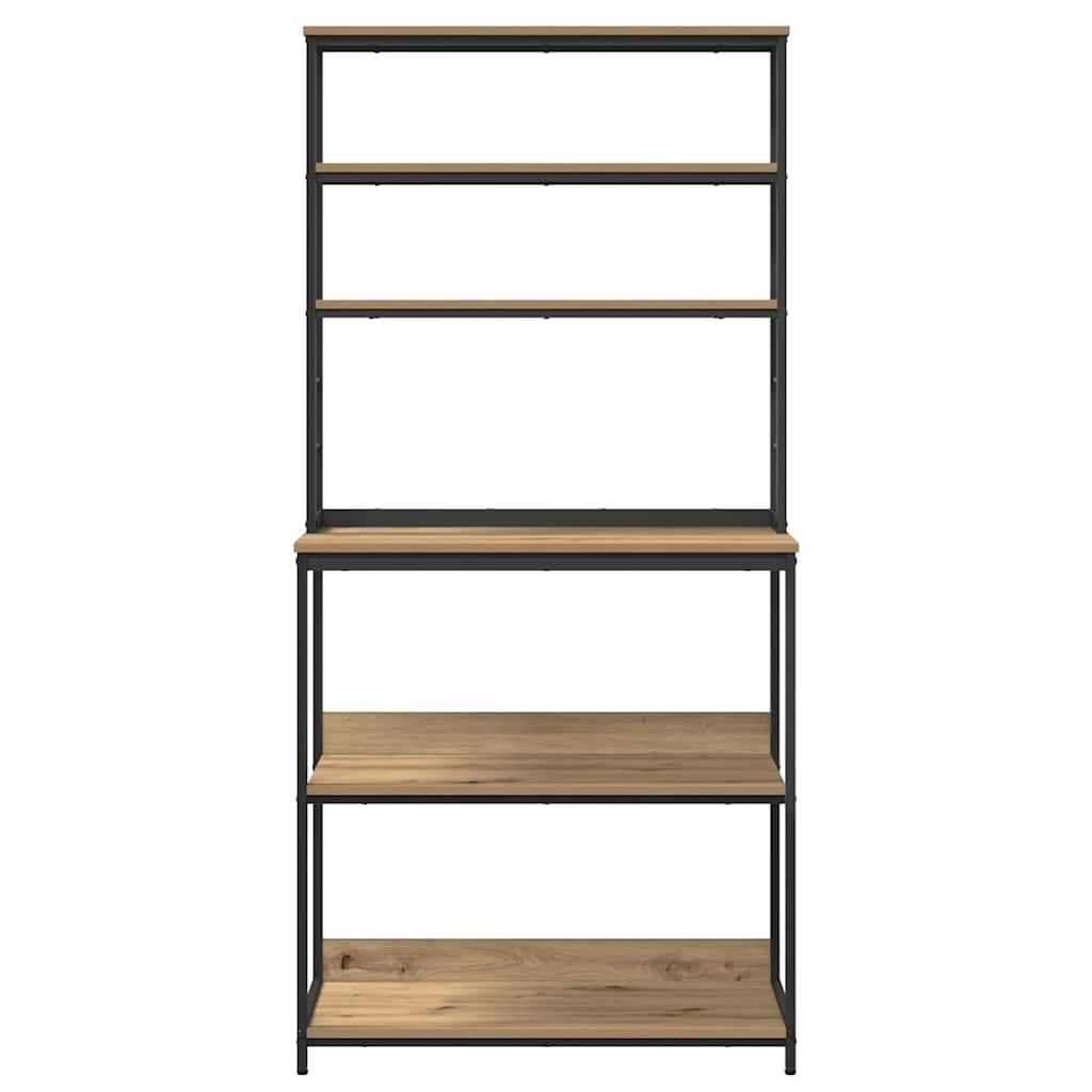 Keukenplank Artisan Eiken 80 x 40 x 168 cm Bewerkt hout is nu te koop bij PeponiXL, paradijselijk wonen!