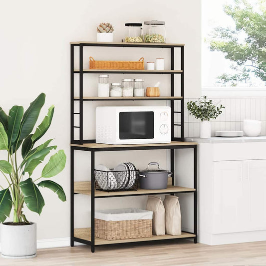 Keukenplank Sonoma Eiken 100 x 40 x 168 cm Bewerkt hout is nu te koop bij PeponiXL, paradijselijk wonen!