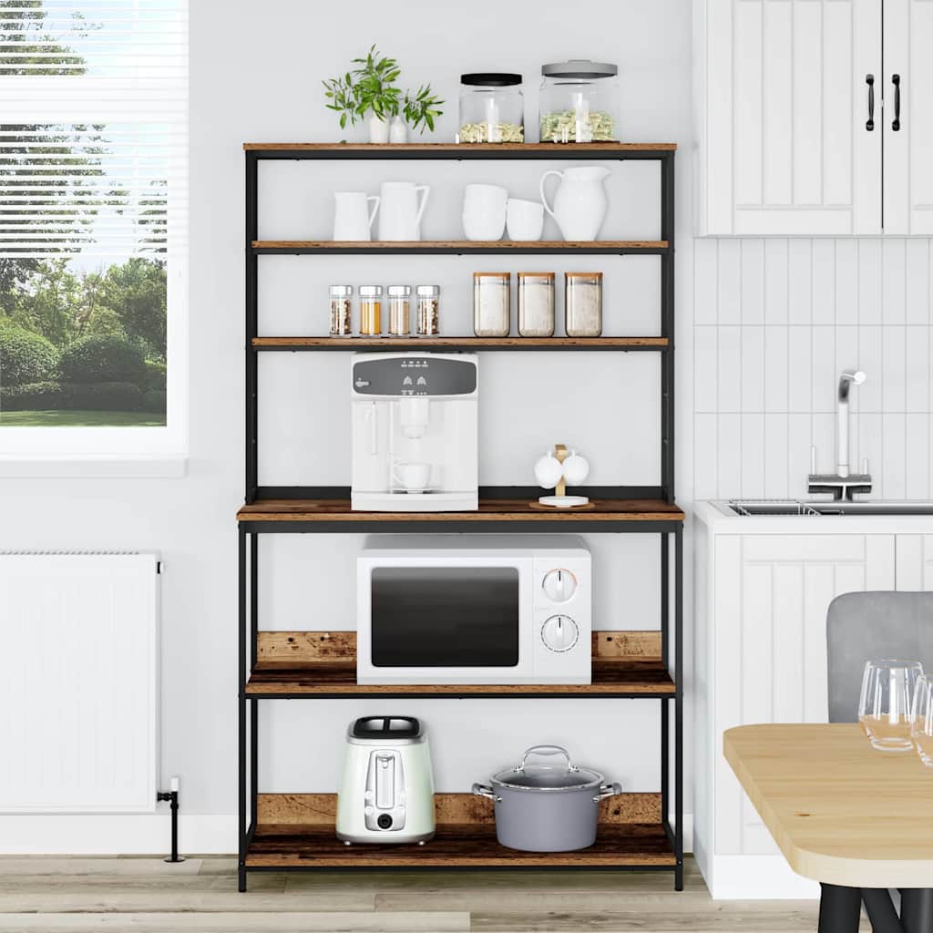 Keukenplank Oud Hout 100 x 40 x 168 cm Bewerkt hout is nu te koop bij PeponiXL, paradijselijk wonen!