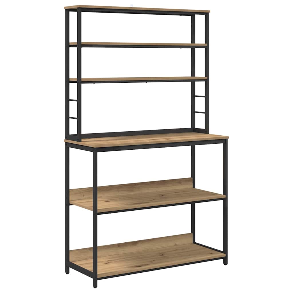 Keukenplank Artisan Eiken 100 x 40 x 168 cm Bewerkt hout is nu te koop bij PeponiXL, paradijselijk wonen!