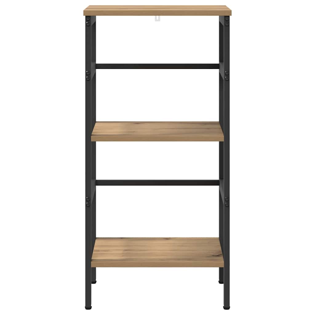 Boekenkast Artisan Eiken 40 x 29,5 x 81 cm Bewerkt hout is nu te koop bij PeponiXL, paradijselijk wonen!