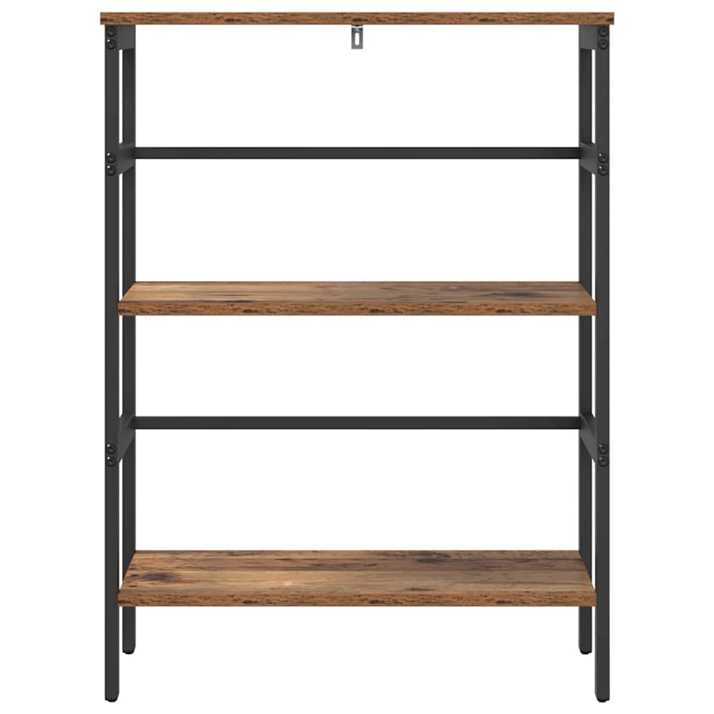 Boekenkast Oud Hout 60 x 29,5 x 81 cm Bewerkt hout is nu te koop bij PeponiXL, paradijselijk wonen!