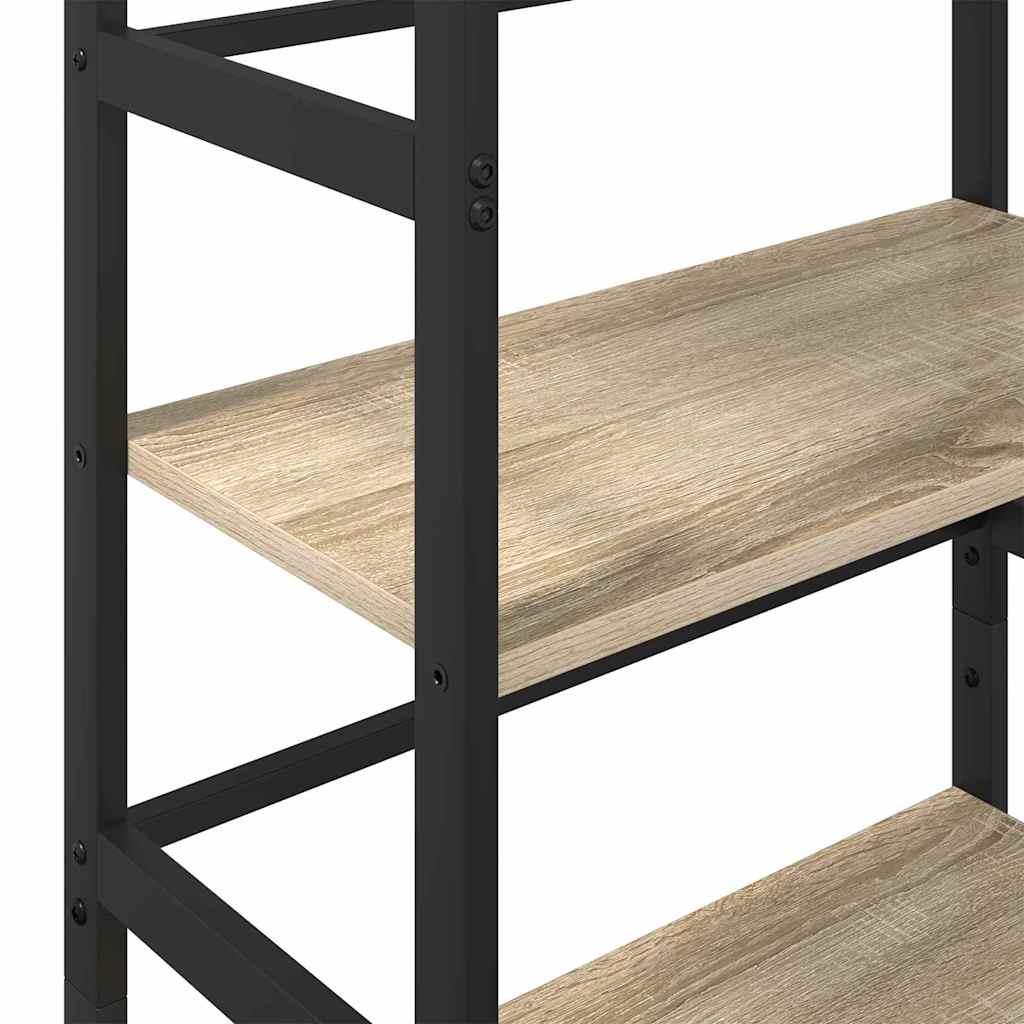 Boekenkast Sonoma Eiken 60 x 29,5 x 115 cm Bewerkt hout is nu te koop bij PeponiXL, paradijselijk wonen!