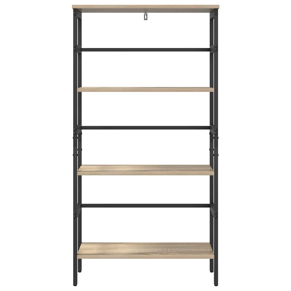Boekenkast Sonoma Eiken 60 x 29,5 x 115 cm Bewerkt hout is nu te koop bij PeponiXL, paradijselijk wonen!