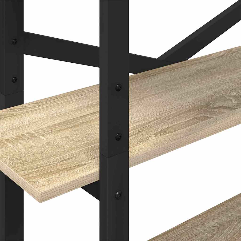 Boekenkast Sonoma Eiken 100 x 33,5 x 178 cm Bewerkt hout is nu te koop bij PeponiXL, paradijselijk wonen!