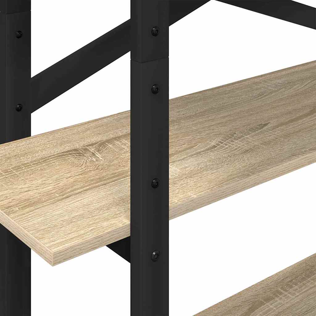 Boekenkast Sonoma Eiken 100 x 33,5 x 140 cm Bewerkt hout is nu te koop bij PeponiXL, paradijselijk wonen!