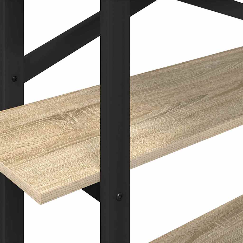 Boekenkast Sonoma Eiken 100 x 33,5 x 102 cm Bewerkt hout is nu te koop bij PeponiXL, paradijselijk wonen!