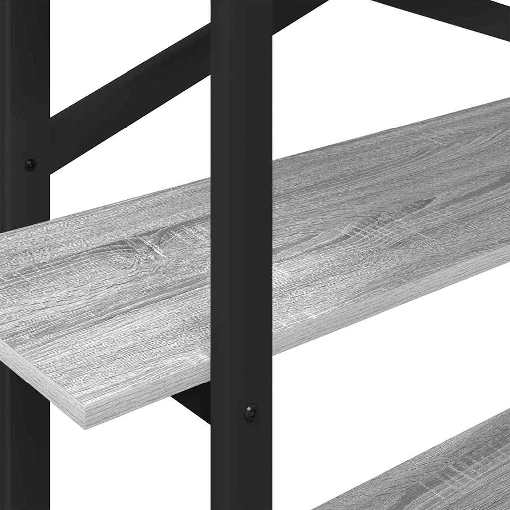 Boekenkast Grijs Sonoma 100 x 33,5 x 102 cm Bewerkt hout is nu te koop bij PeponiXL, paradijselijk wonen!