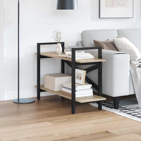 Boekenkast Sonoma Eiken 100 x 33,5 x 64 cm Bewerkt hout is nu te koop bij PeponiXL, paradijselijk wonen!