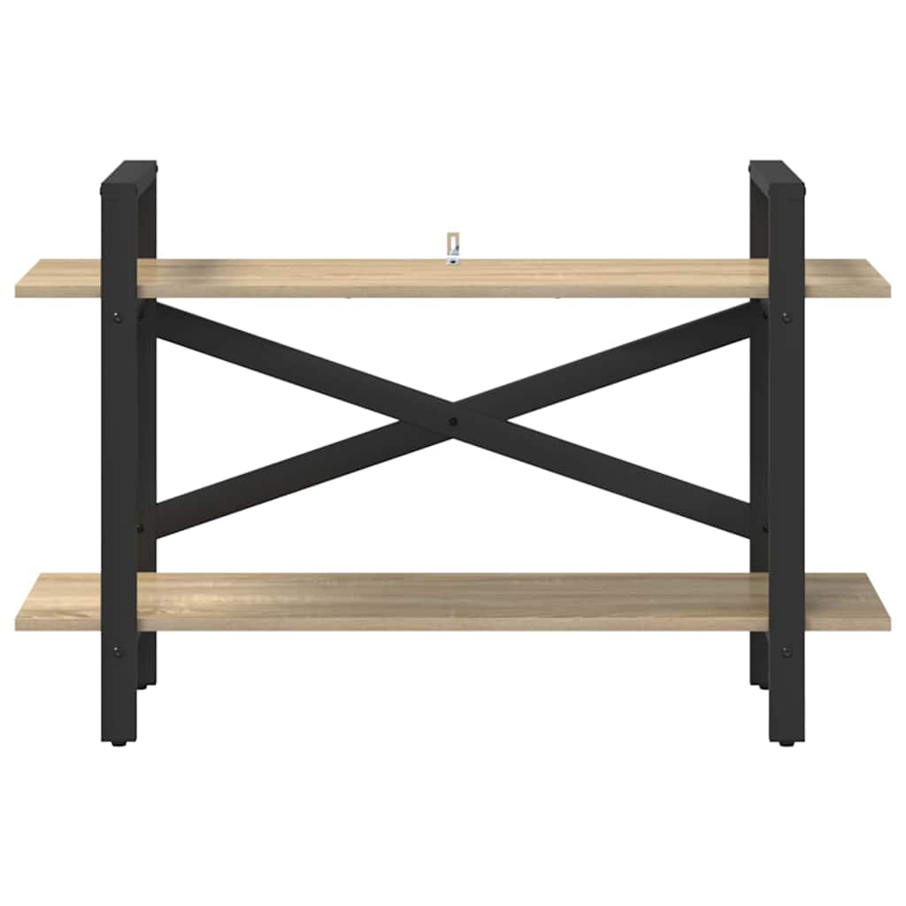 Boekenkast Sonoma Eiken 100 x 33,5 x 64 cm Bewerkt hout is nu te koop bij PeponiXL, paradijselijk wonen!