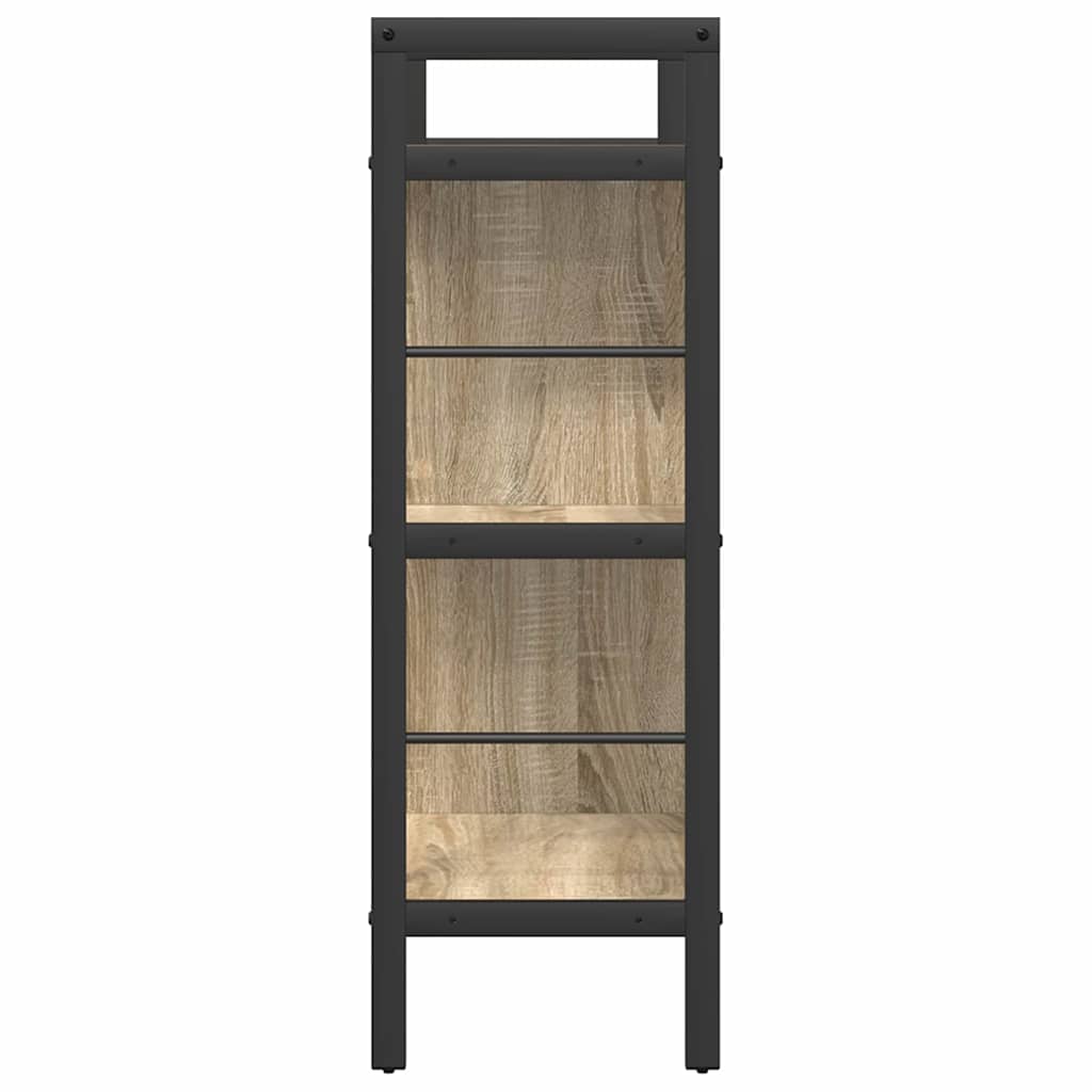 Boekenkast Sonoma Eiken 75 x 30 x 91 cm Bewerkt hout is nu te koop bij PeponiXL, paradijselijk wonen!