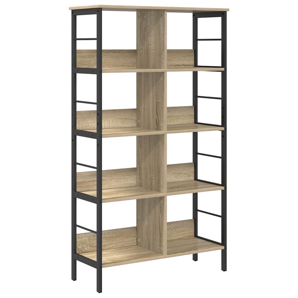 Boekenkast Sonoma Eiken 82 x 32 x 144,5 cm Bewerkt hout is nu te koop bij PeponiXL, paradijselijk wonen!