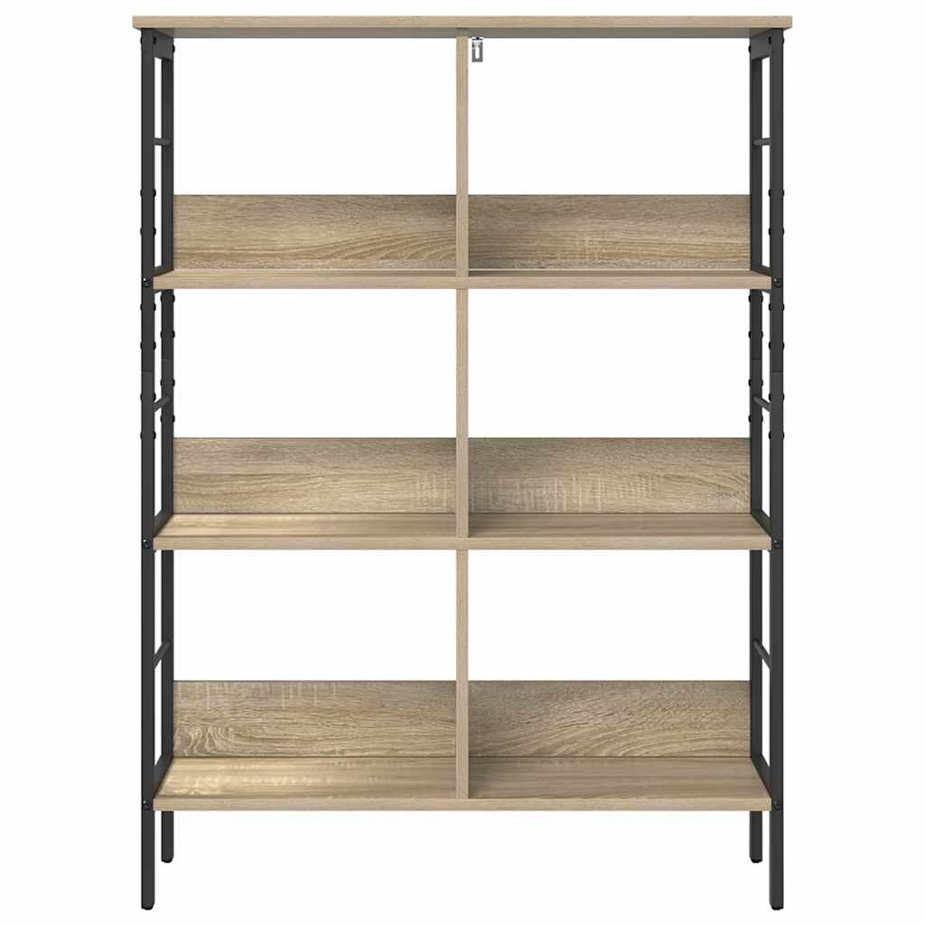 Boekenkast Sonoma Eiken 82 x 32 x 112 cm Bewerkt hout is nu te koop bij PeponiXL, paradijselijk wonen!