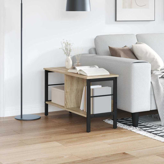 Boekenkast Sonoma Eiken 82 x 32 x 47 cm Bewerkt hout is nu te koop bij PeponiXL, paradijselijk wonen!