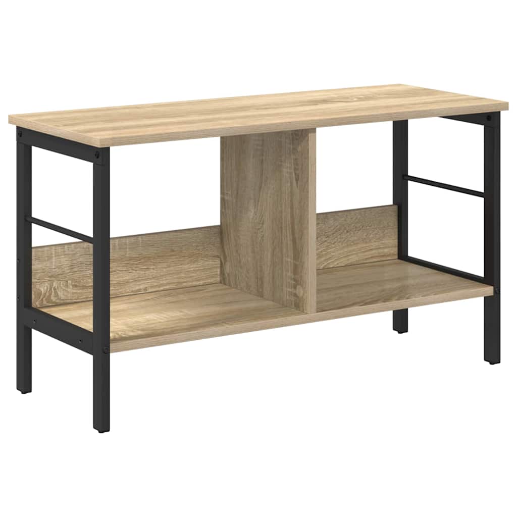 Boekenkast Sonoma Eiken 82 x 32 x 47 cm Bewerkt hout is nu te koop bij PeponiXL, paradijselijk wonen!