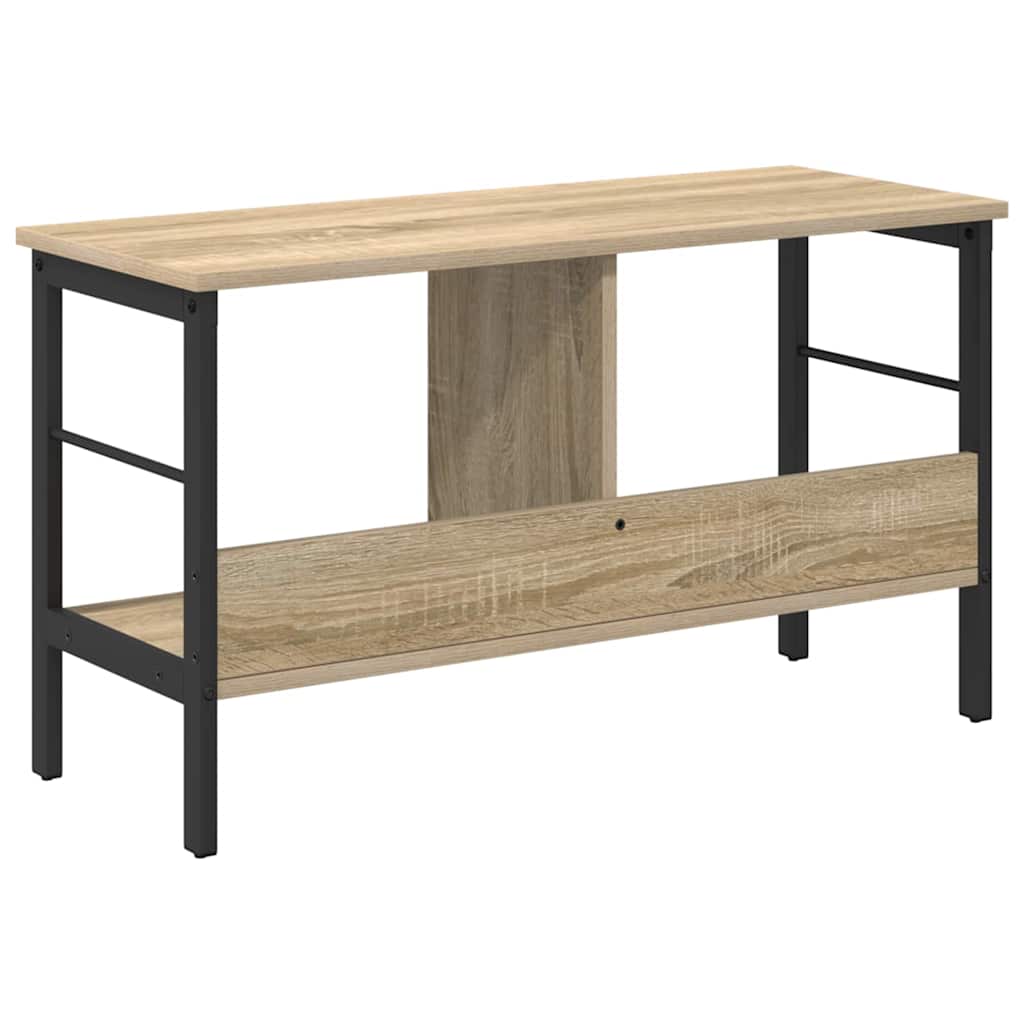 Boekenkast Sonoma Eiken 82 x 32 x 47 cm Bewerkt hout is nu te koop bij PeponiXL, paradijselijk wonen!