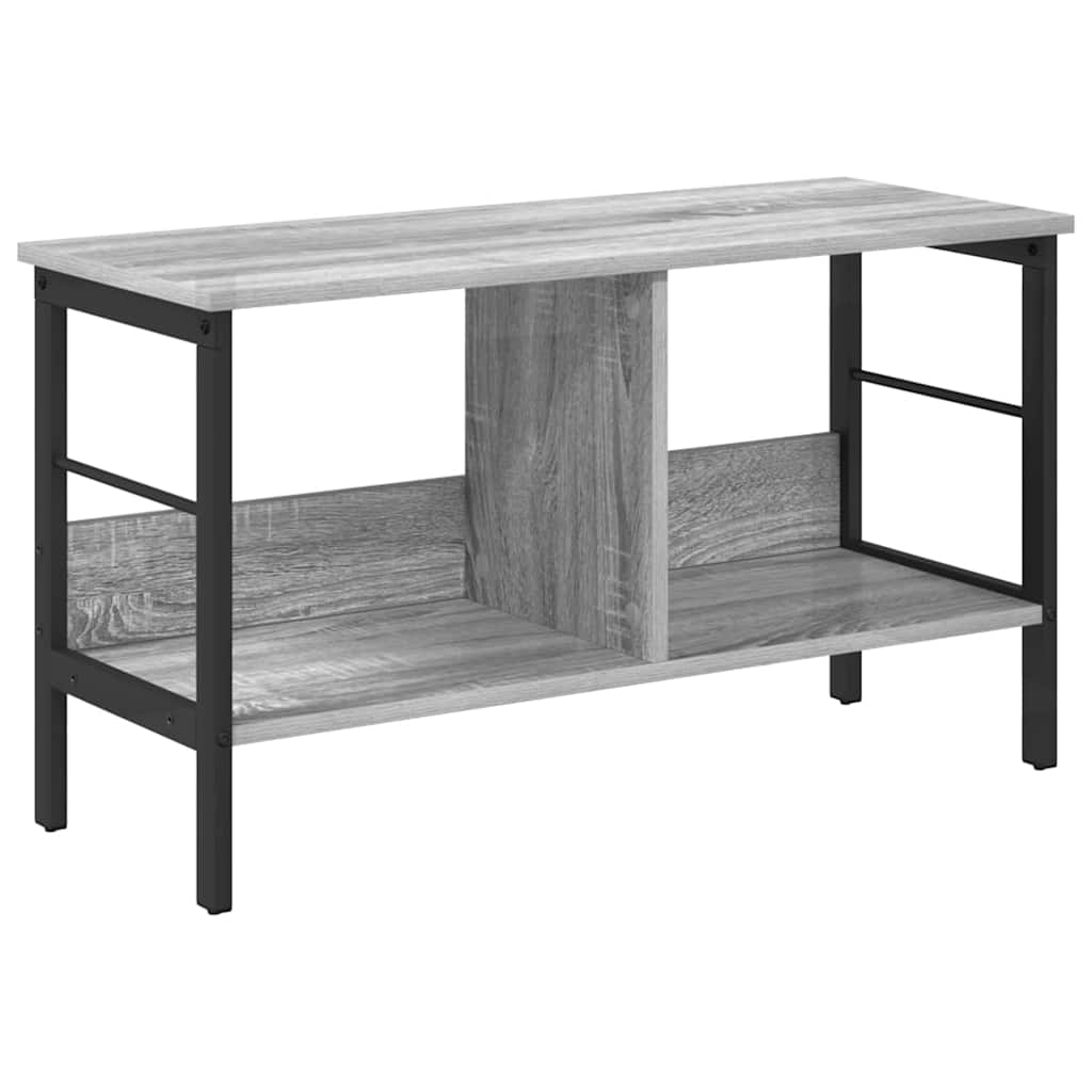 Boekenkast Grijs Sonoma 82 x 32 x 47 cm Bewerkt hout is nu te koop bij PeponiXL, paradijselijk wonen!