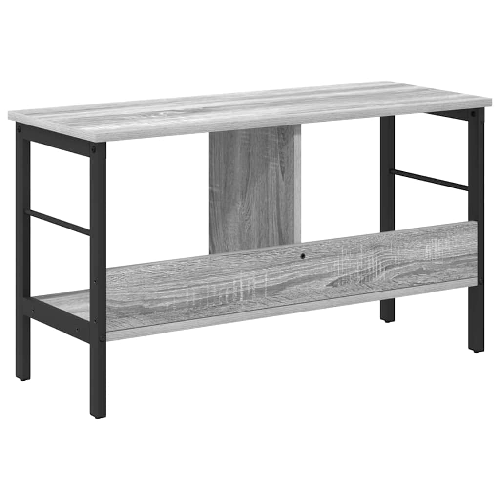 Boekenkast Grijs Sonoma 82 x 32 x 47 cm Bewerkt hout is nu te koop bij PeponiXL, paradijselijk wonen!