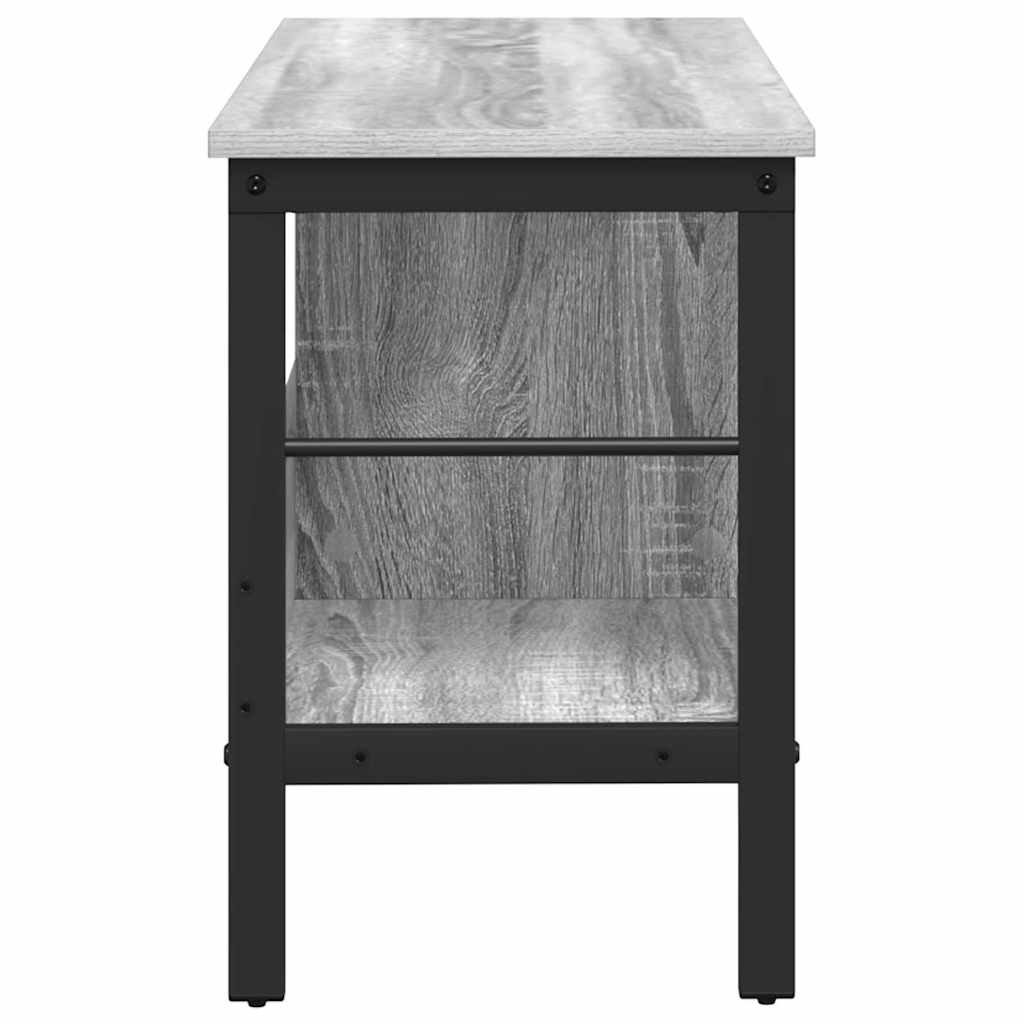 Boekenkast Grijs Sonoma 82 x 32 x 47 cm Bewerkt hout is nu te koop bij PeponiXL, paradijselijk wonen!