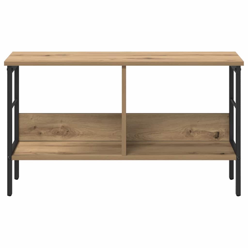 Boekenkast Artisan Eiken 82 x 32 x 47 cm Bewerkt hout is nu te koop bij PeponiXL, paradijselijk wonen!