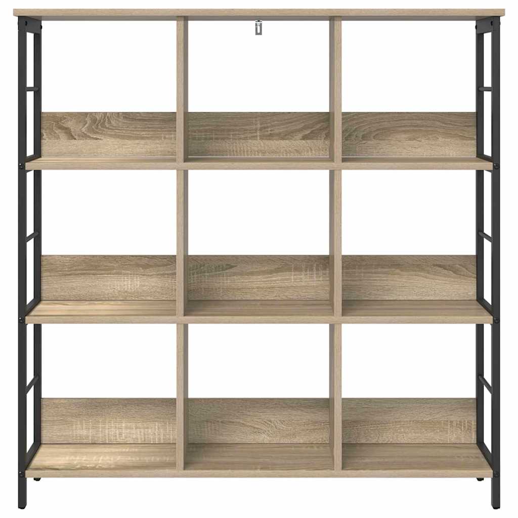 Boekenkast Sonoma Eiken 102 x 32 x 104,5 cm Bewerkt hout is nu te koop bij PeponiXL, paradijselijk wonen!