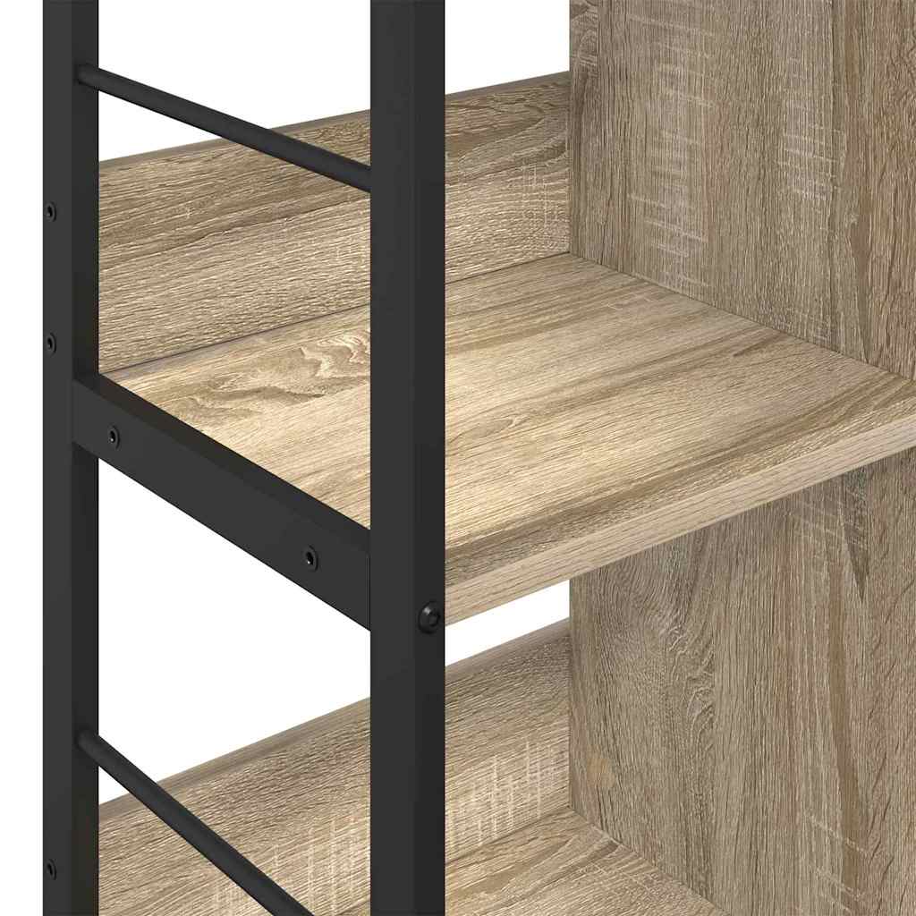 Boekenkast Sonoma Eiken 102 x 32 x 72,5 cm Bewerkt hout is nu te koop bij PeponiXL, paradijselijk wonen!