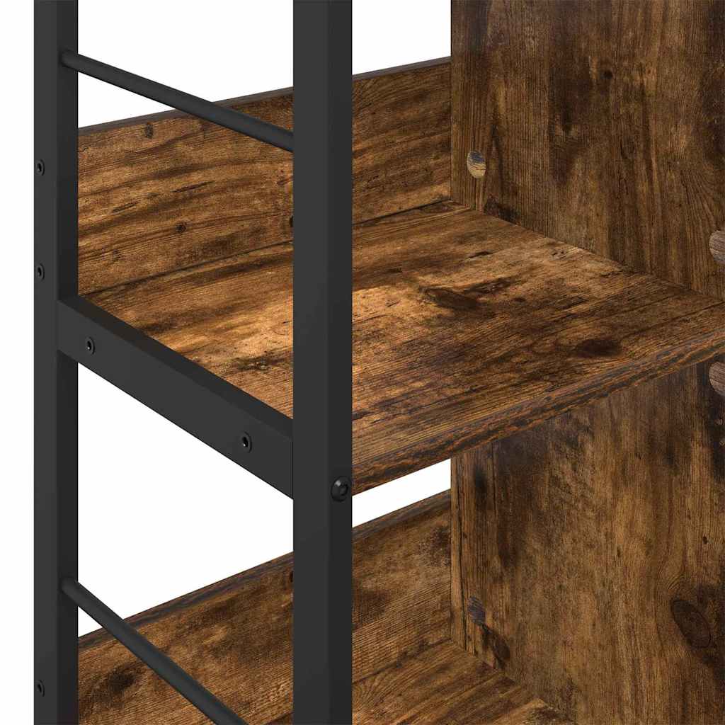 Boekenkast Gerookt eiken 102 x 32 x 72,5 cm Bewerkt hout is nu te koop bij PeponiXL, paradijselijk wonen!