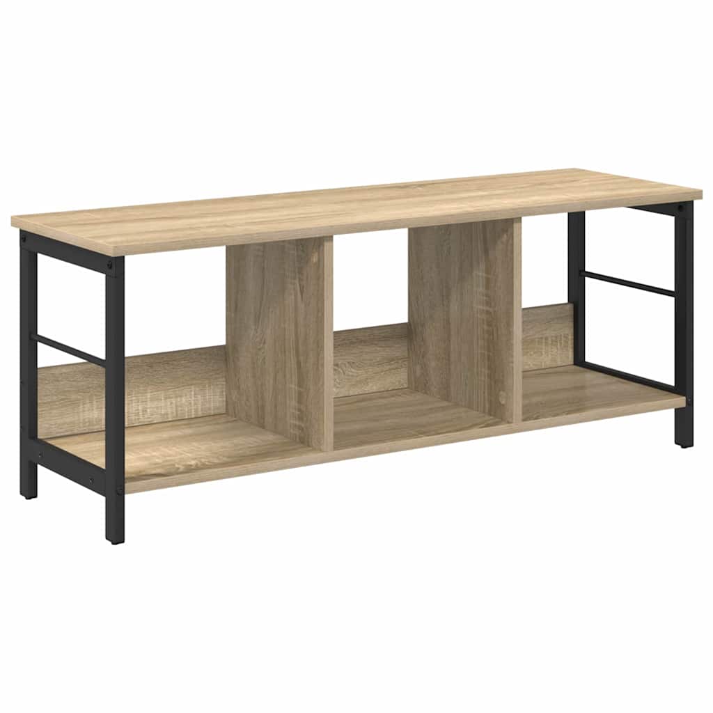 Boekenkast Sonoma Eiken 102 x 32 x 40,5 cm Bewerkt hout is nu te koop bij PeponiXL, paradijselijk wonen!
