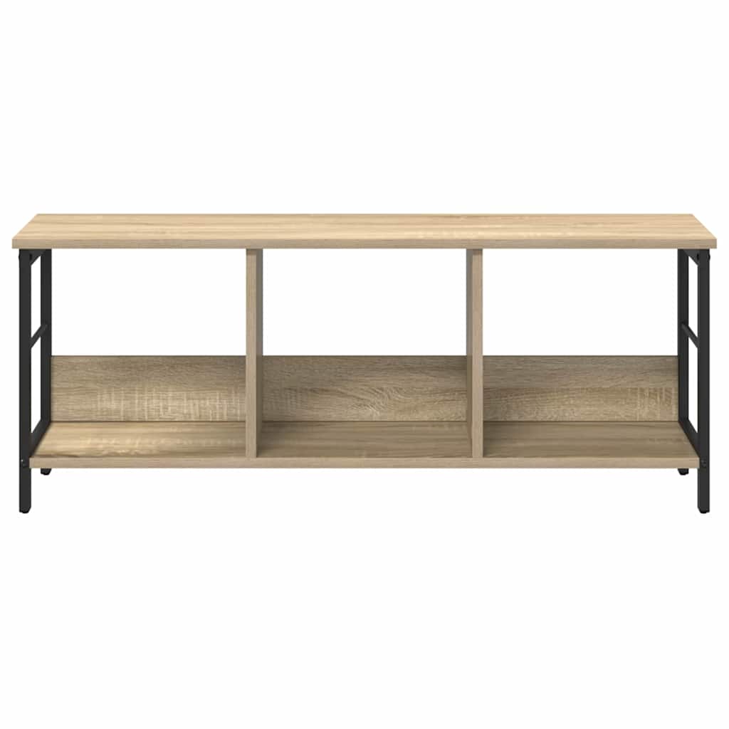 Boekenkast Sonoma Eiken 102 x 32 x 40,5 cm Bewerkt hout is nu te koop bij PeponiXL, paradijselijk wonen!