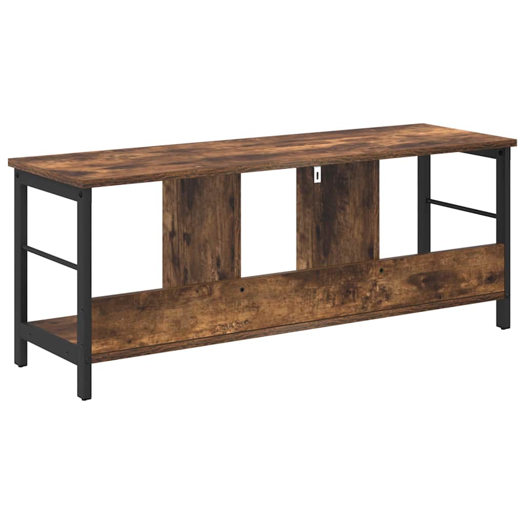Boekenkast Gerookt eiken 102 x 32 x 40,5 cm Bewerkt hout is nu te koop bij PeponiXL, paradijselijk wonen!