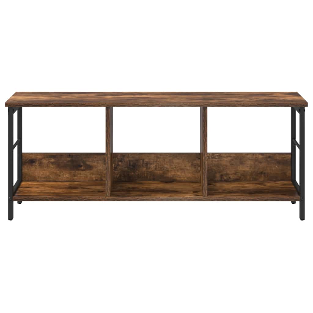 Boekenkast Gerookt eiken 102 x 32 x 40,5 cm Bewerkt hout is nu te koop bij PeponiXL, paradijselijk wonen!