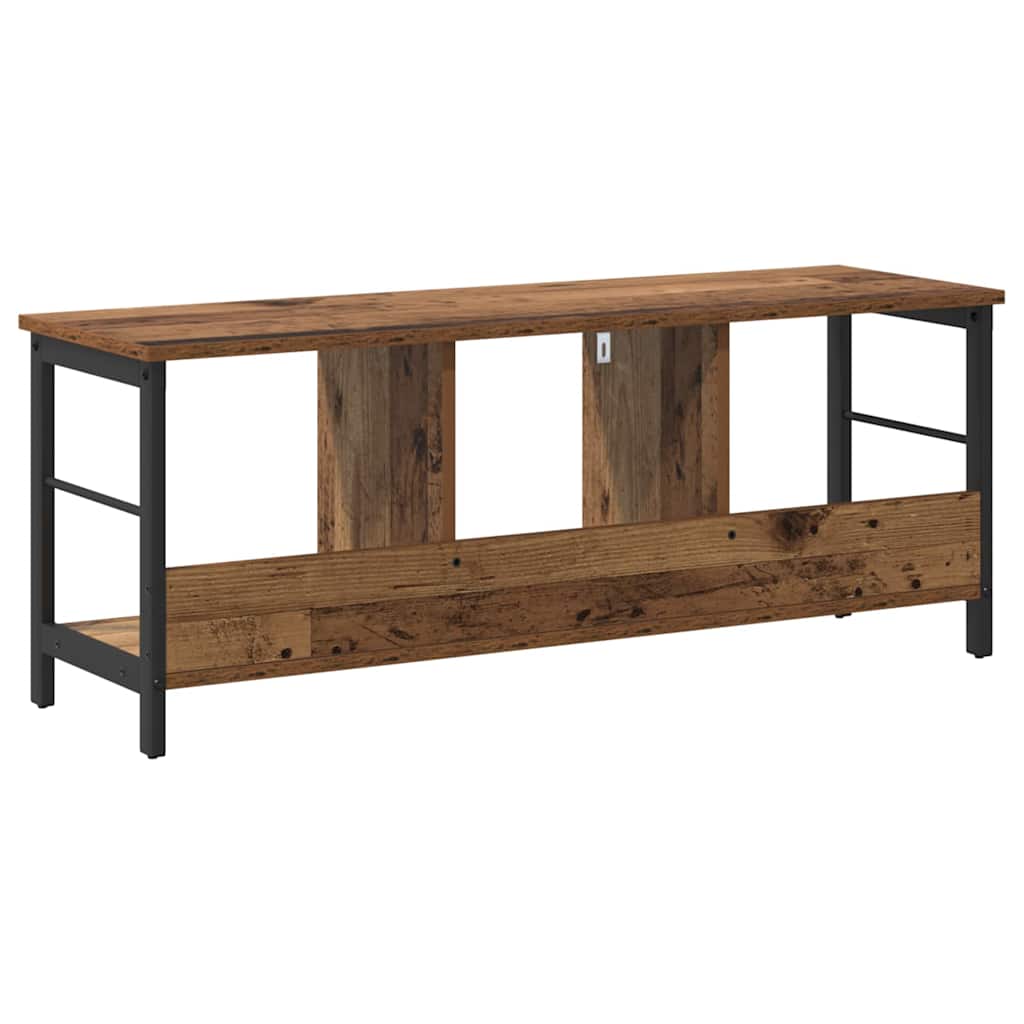 Boekenkast Oud Hout 102 x 32 x 40,5 cm Bewerkt hout is nu te koop bij PeponiXL, paradijselijk wonen!