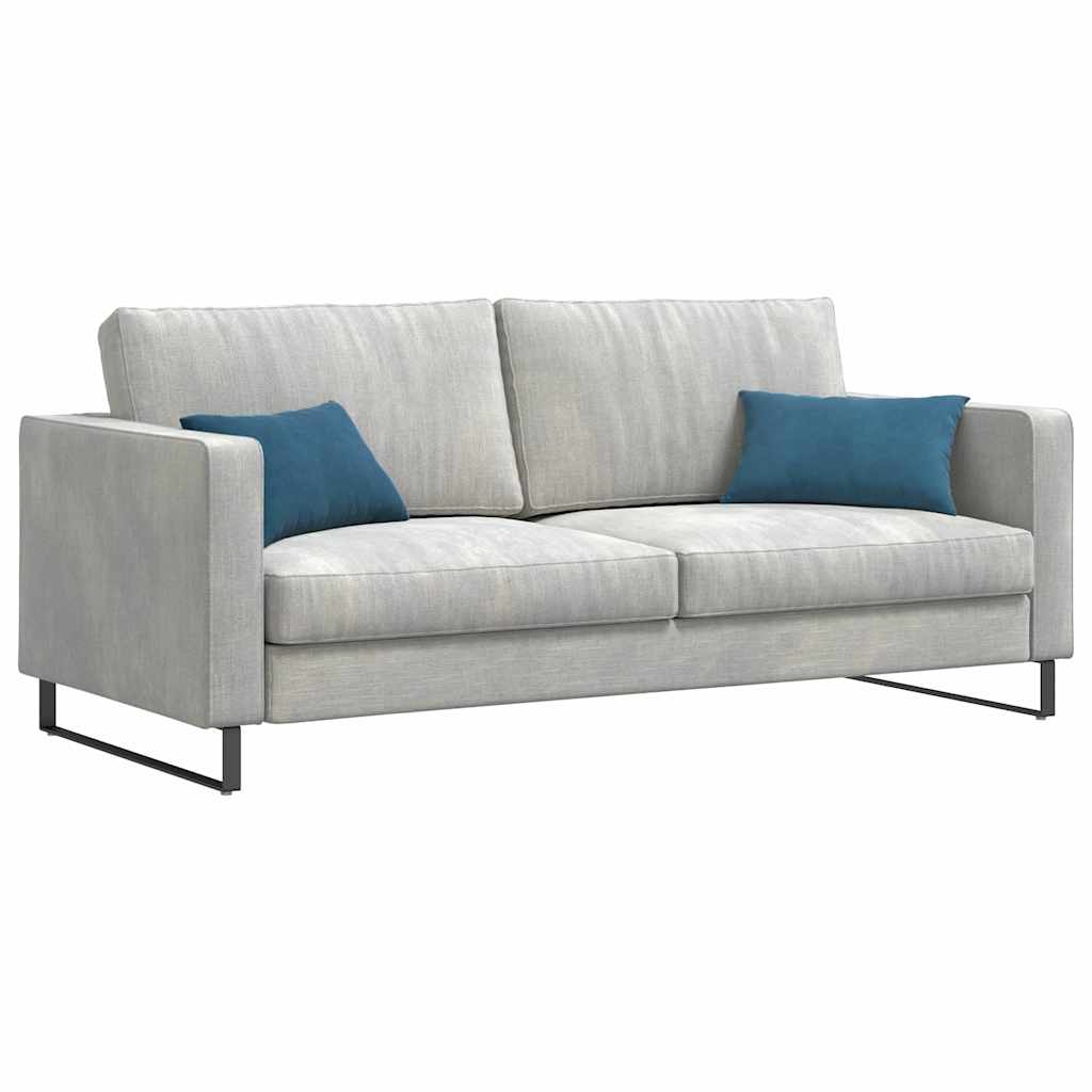 Sofa Kussens 2 stuks Blauw 50 x 30 cm Cordstof is nu te koop bij PeponiXL, paradijselijk wonen!