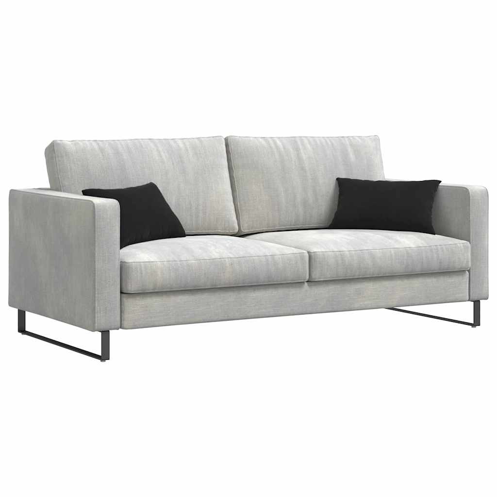 Sofa Kussens 2 stuks Zwart 50 x 30 cm Cordstof is nu te koop bij PeponiXL, paradijselijk wonen!