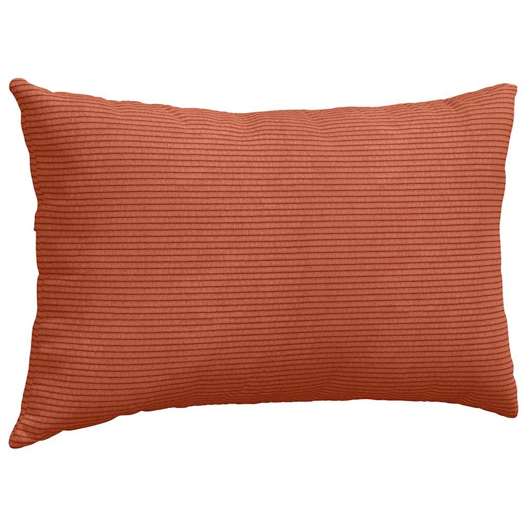 Sofa Kussens 2 stuks Rood-oranje 50 x 30 cm Cordstof is nu te koop bij PeponiXL, paradijselijk wonen!