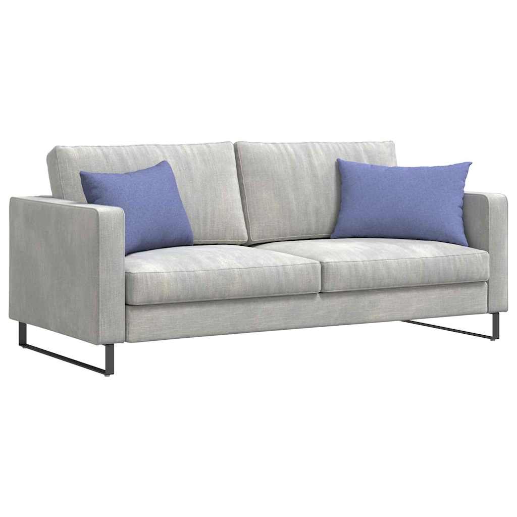 Sofa Kussens 2 stuks Blauw 60 x 40 cm Stof is nu te koop bij PeponiXL, paradijselijk wonen!