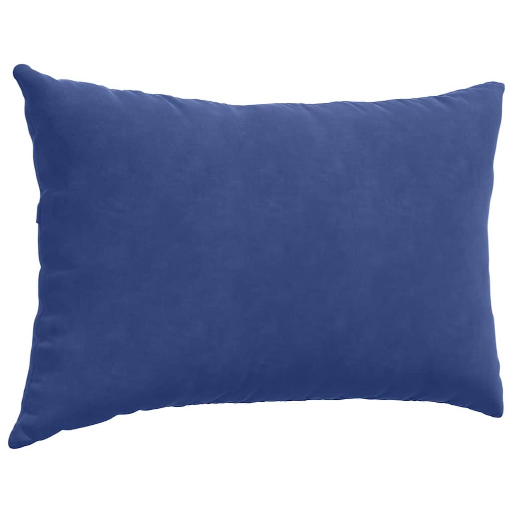 Sofa Kussens 2 stuks Politieblauw 60 x 40 cm Cordstof is nu te koop bij PeponiXL, paradijselijk wonen!